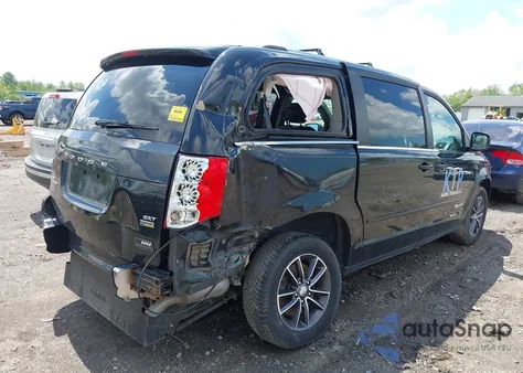 2017 Dodge Grand Caravan Sxt из США, поврежденный, VIN 2C4RDGCG7HR573234